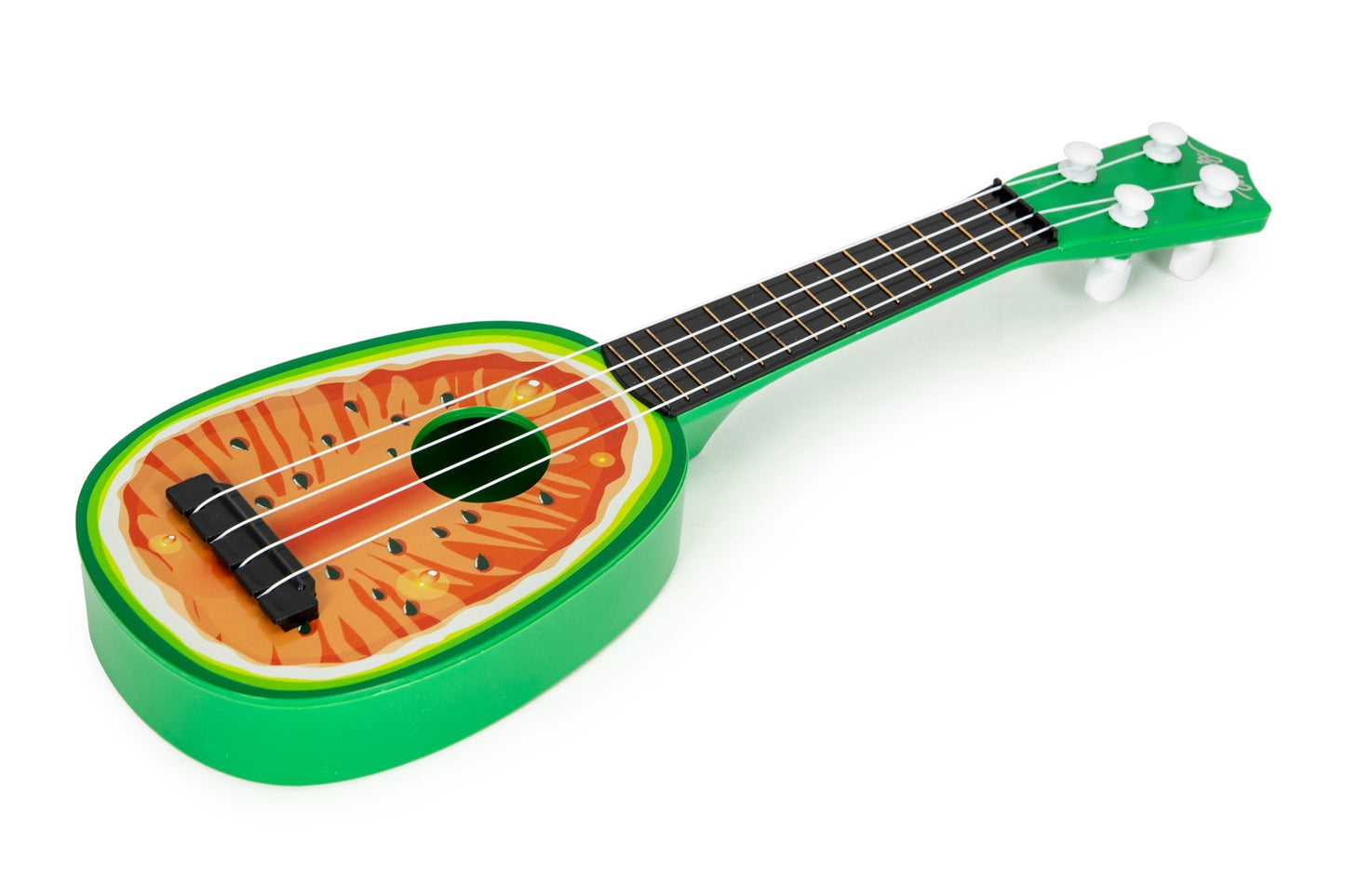 Ukulele guitar for children, four strings, watermelon