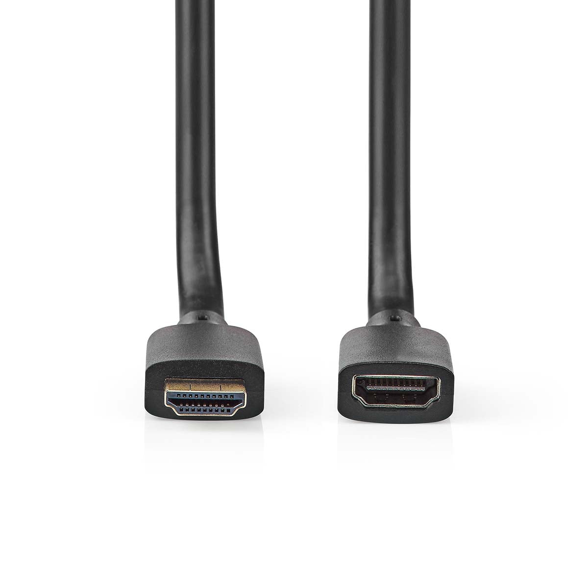 Ultra High Speed HDMI™ Cable | HDMI™ Connector | HDMI™ Female | 8K@60Hz | 48 Gbps | 1.00 m | Round | 7.9mm | Black | Box