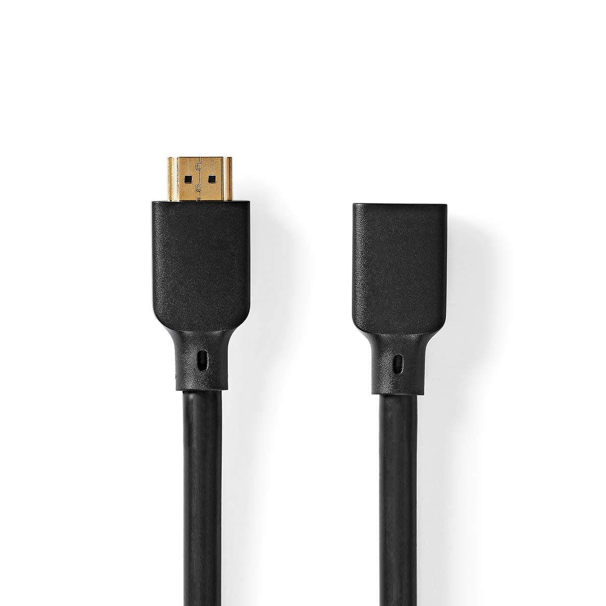 Ultra High Speed HDMI™ Cable | HDMI™ Connector | HDMI™ Female | 8K@60Hz | 48 Gbps | 1.00 m | Round | 7.9mm | Black | Envelope