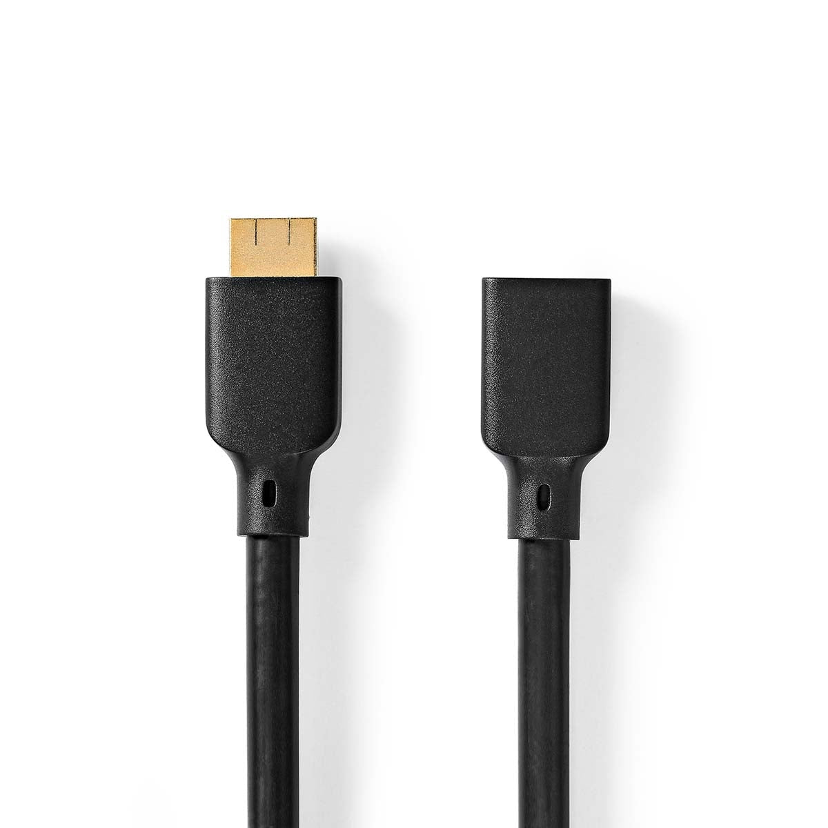 Ultra High Speed HDMI™ Cable | HDMI™ Connector | HDMI™ Female | 8K@60Hz | 48 Gbps | 2.00 m | Round | 7.9mm | Black | Box