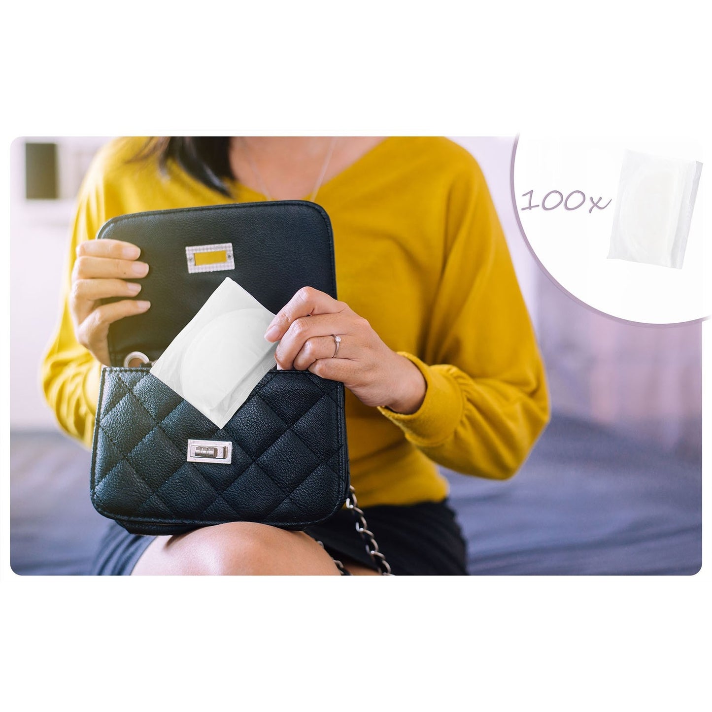 Ultraabsorbent Nursing Pads for Nursing Mothers - Berdsen BL-911