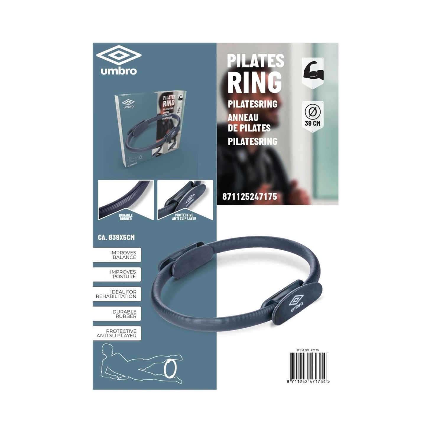 Umbro Pilates Ring Fitness Exercises