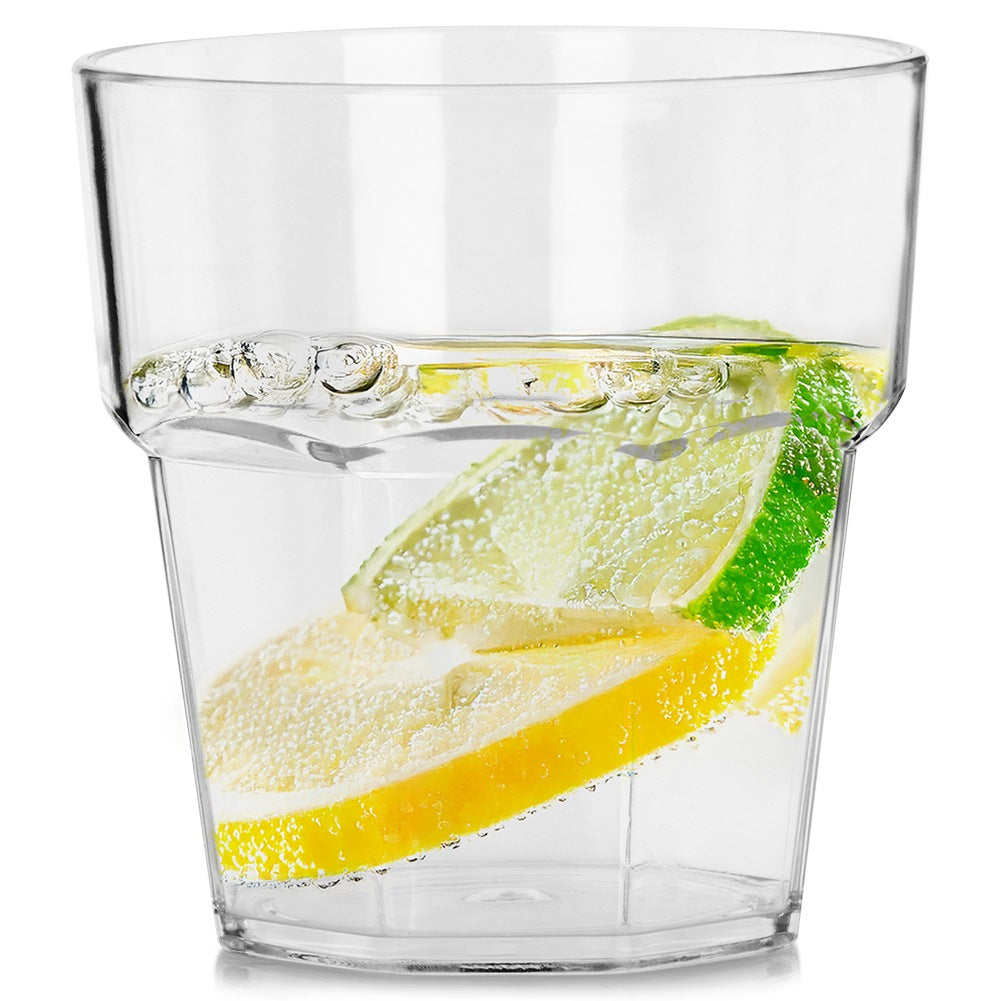 Unbreakable plastic glass 275 ml