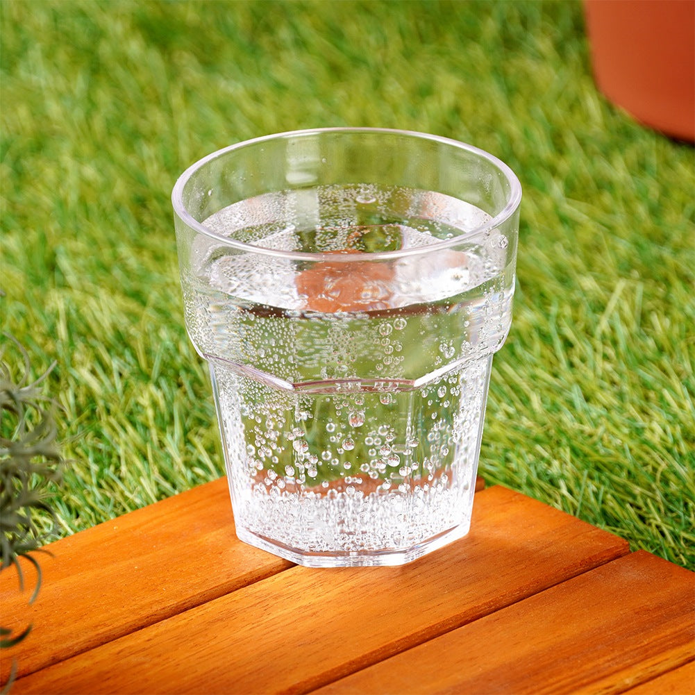 Unbreakable plastic glass 275 ml