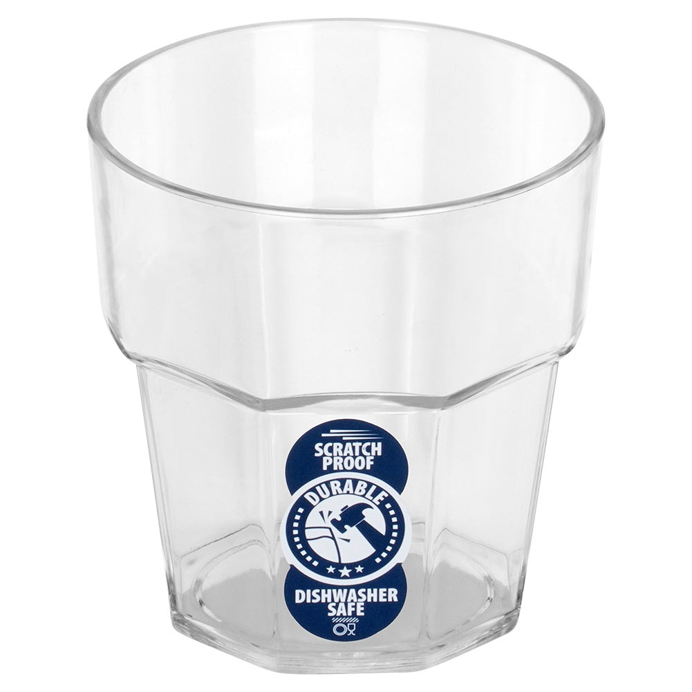Unbreakable plastic glass 275 ml