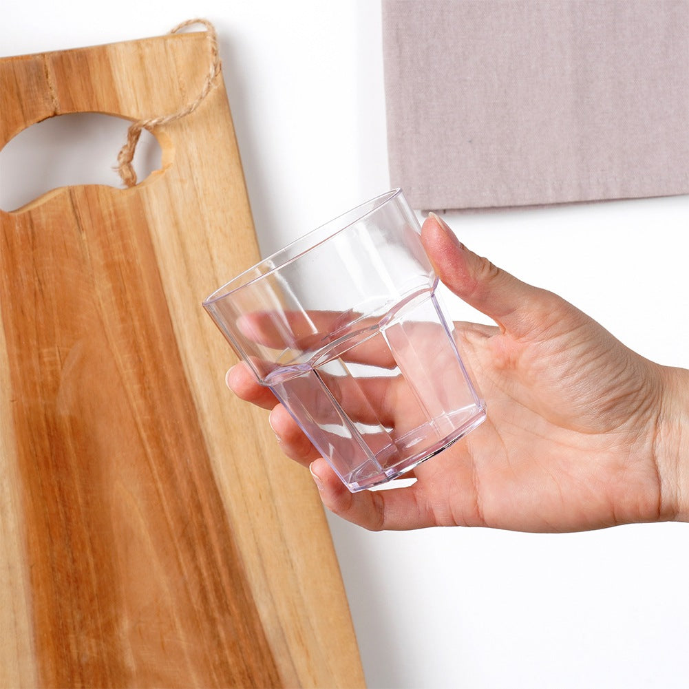 Unbreakable plastic glass 275 ml