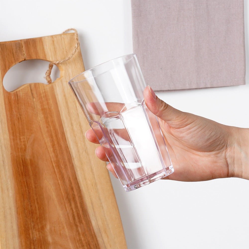 Unbreakable plastic glass 370 ml