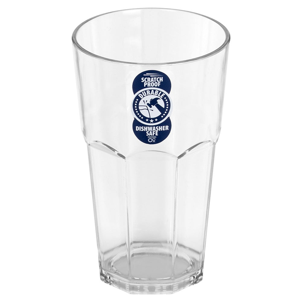 Unbreakable plastic glass 370 ml