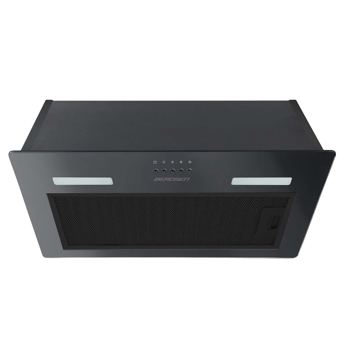 Under-cabinet kitchen hood 52 cm black BT-236