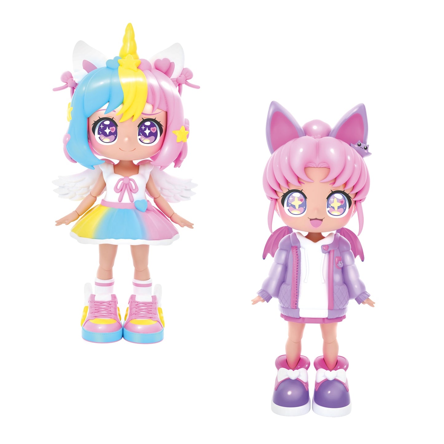Anime Doll Set, Unicorn/Bat, 14 cm, 32 Styles