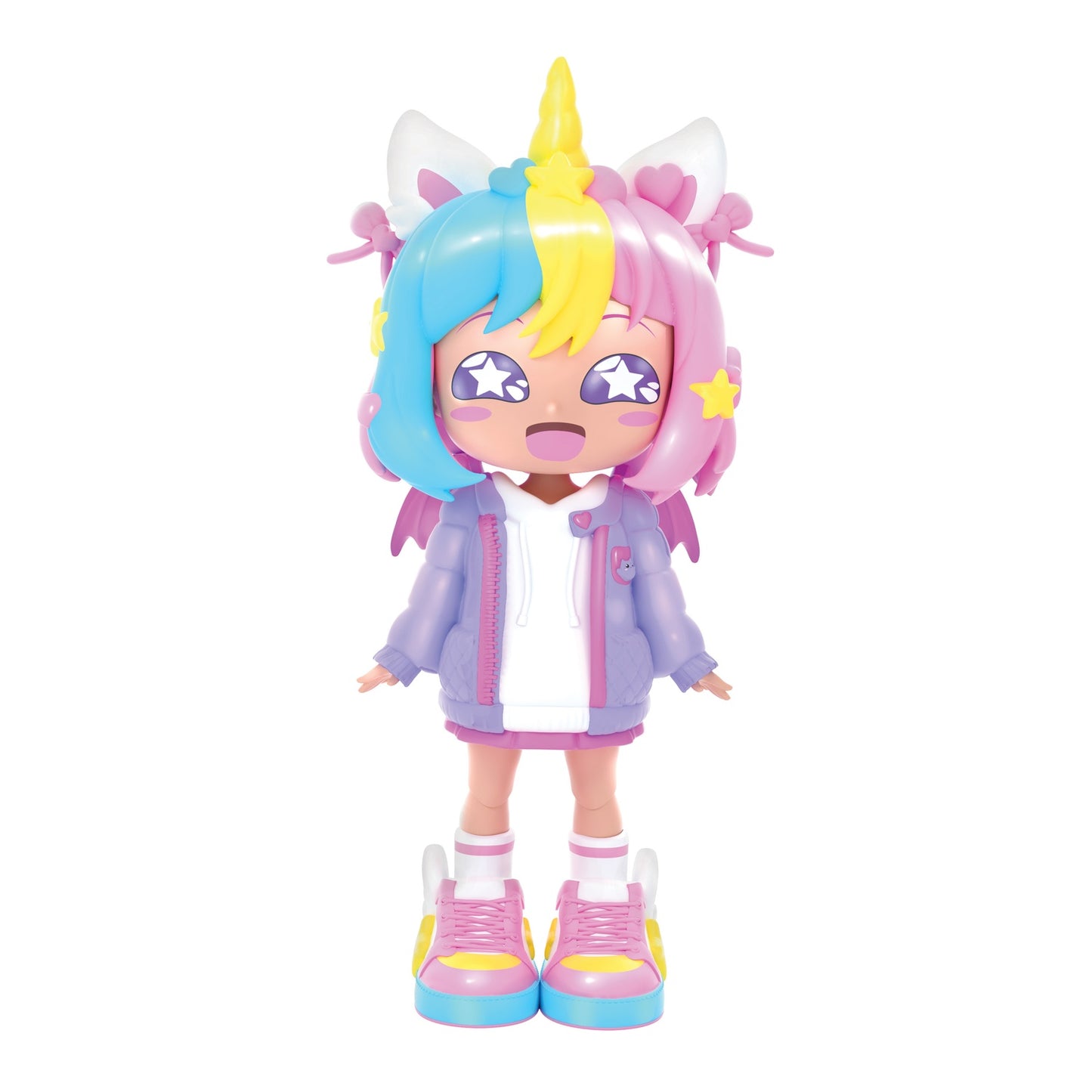 Anime Doll Set, Unicorn/Bat, 14 cm, 32 Styles