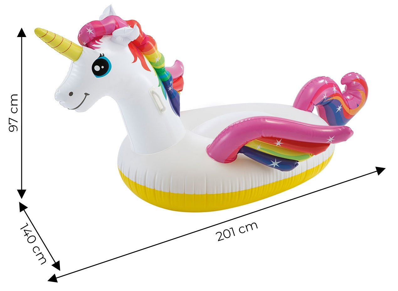 Unicorn island inflatable mattress Intex 57561