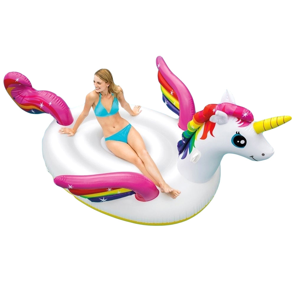 Unicorn island inflatable mattress Intex 57561