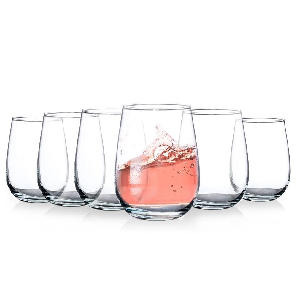 Unique 6-piece glass for drinks - high quality glass