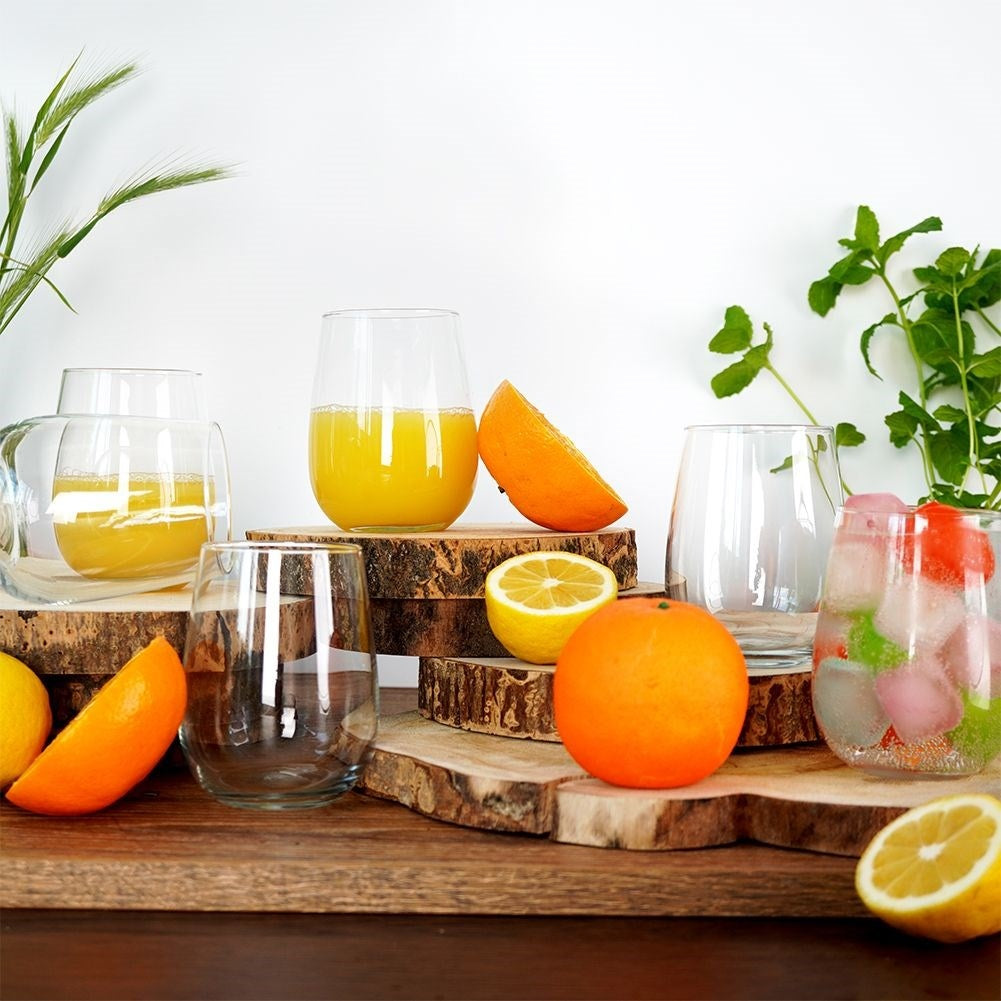 Unique 6-piece glass for drinks - high quality glass