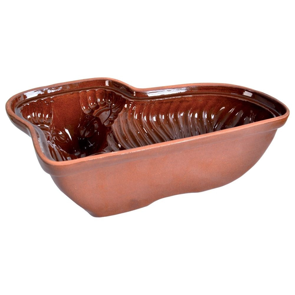Unique Easter lamb shape in glazed ceramic for baking