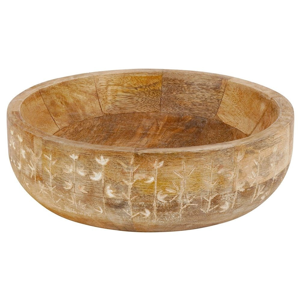 Unique Mango wood bowl - Perfect for Serving and Storage