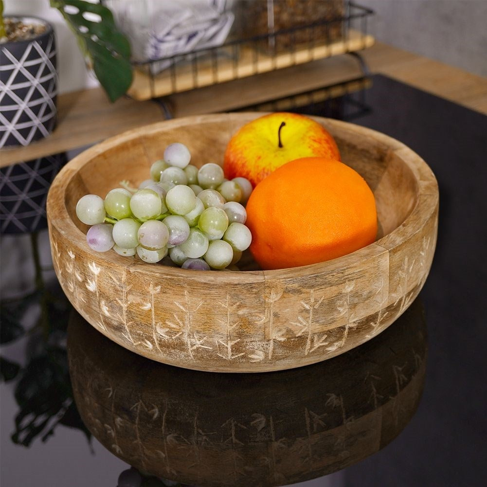 Unique Mango wood bowl - Perfect for Serving and Storage