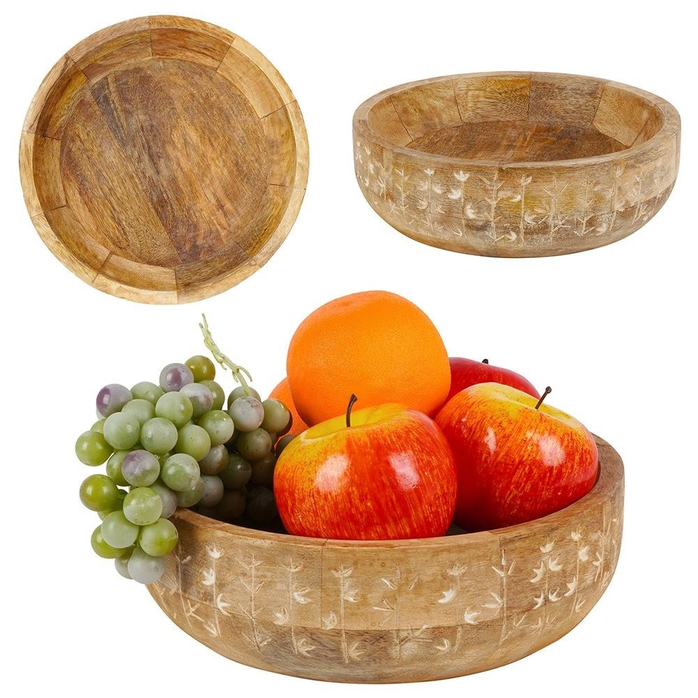 Unique Mango wood bowl - Perfect for Serving and Storage