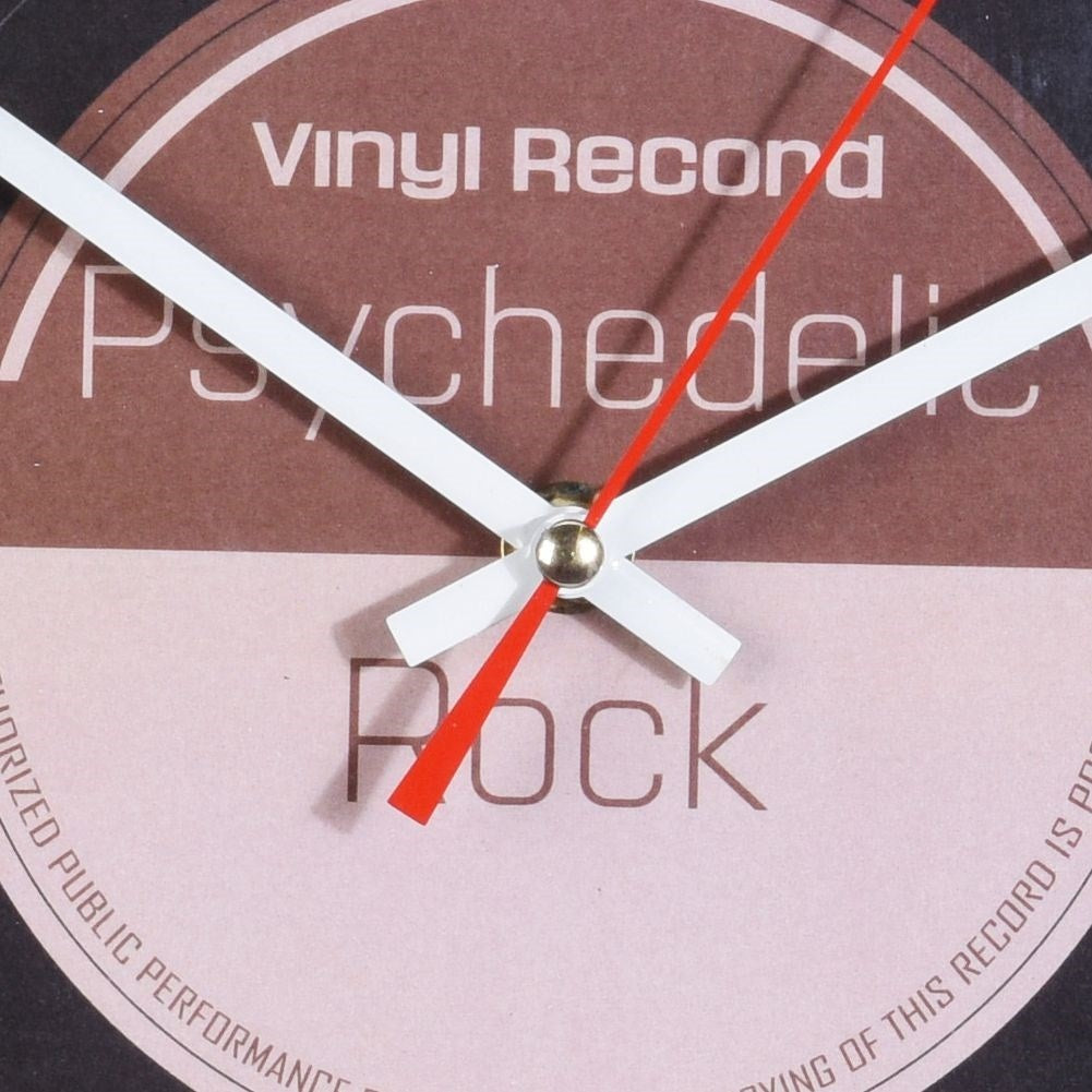 Unique Square Wall Clock in Retro Gramophone Style