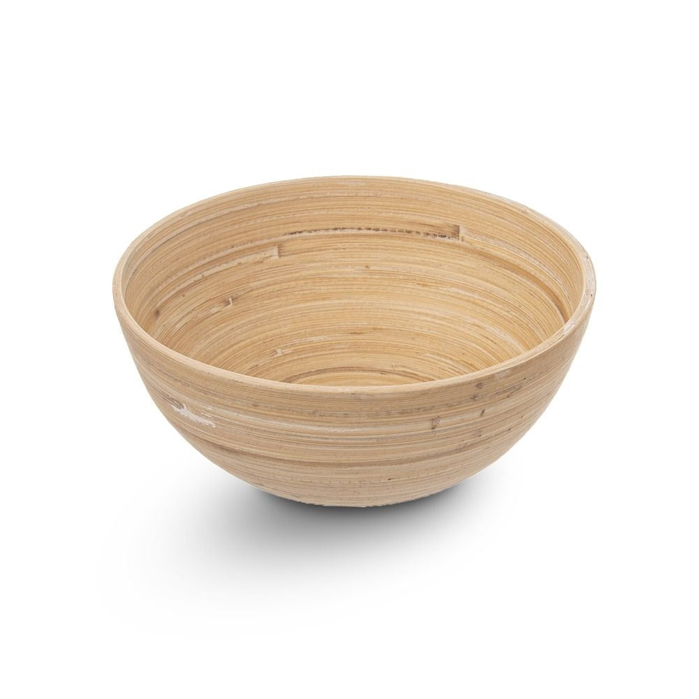 Unique bamboo bowl for fruit, vegetables and nuts