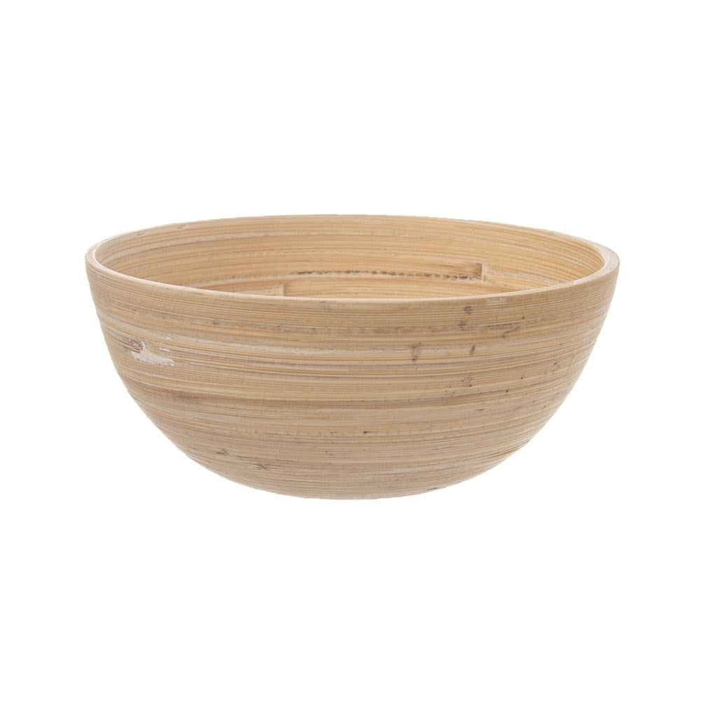 Unique bamboo bowl for fruit, vegetables and nuts