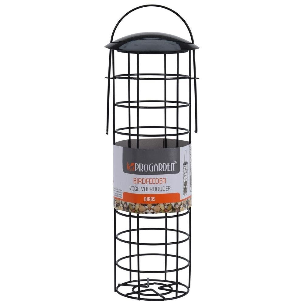 Unique bird feeder for tallow balls and seeds, easy hanging