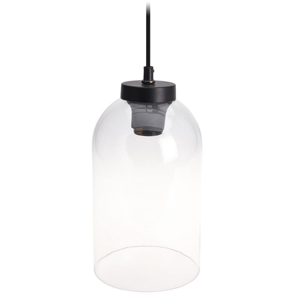 Unique clear glass ball ceiling light for modern industrial style