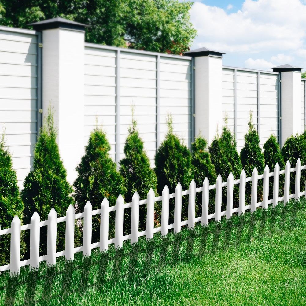 Unique garden fences: Weather resistant and decorative edge supports