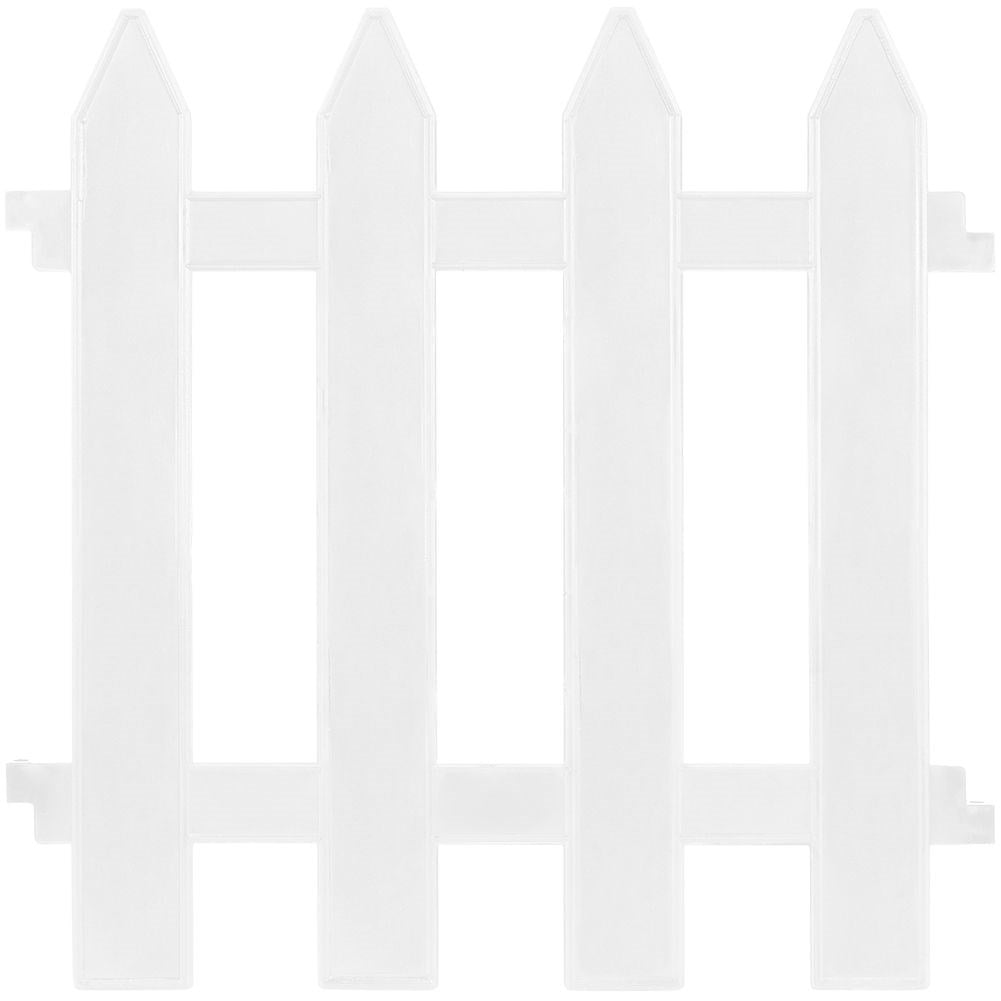 Unique garden fences: Weather resistant and decorative edge supports
