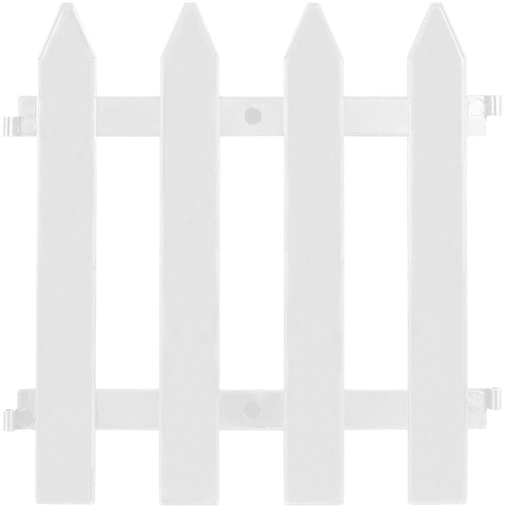Unique garden fences: Weather resistant and decorative edge supports