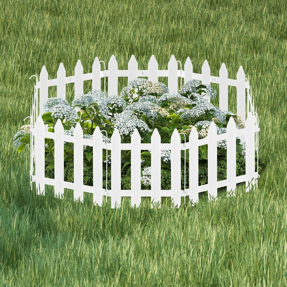 Unique garden fences: Weather resistant and decorative edge supports