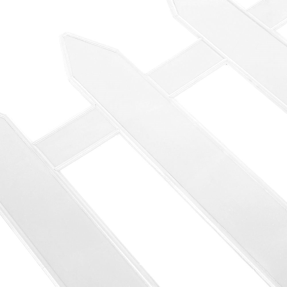 Unique garden fences: Weather resistant and decorative edge supports