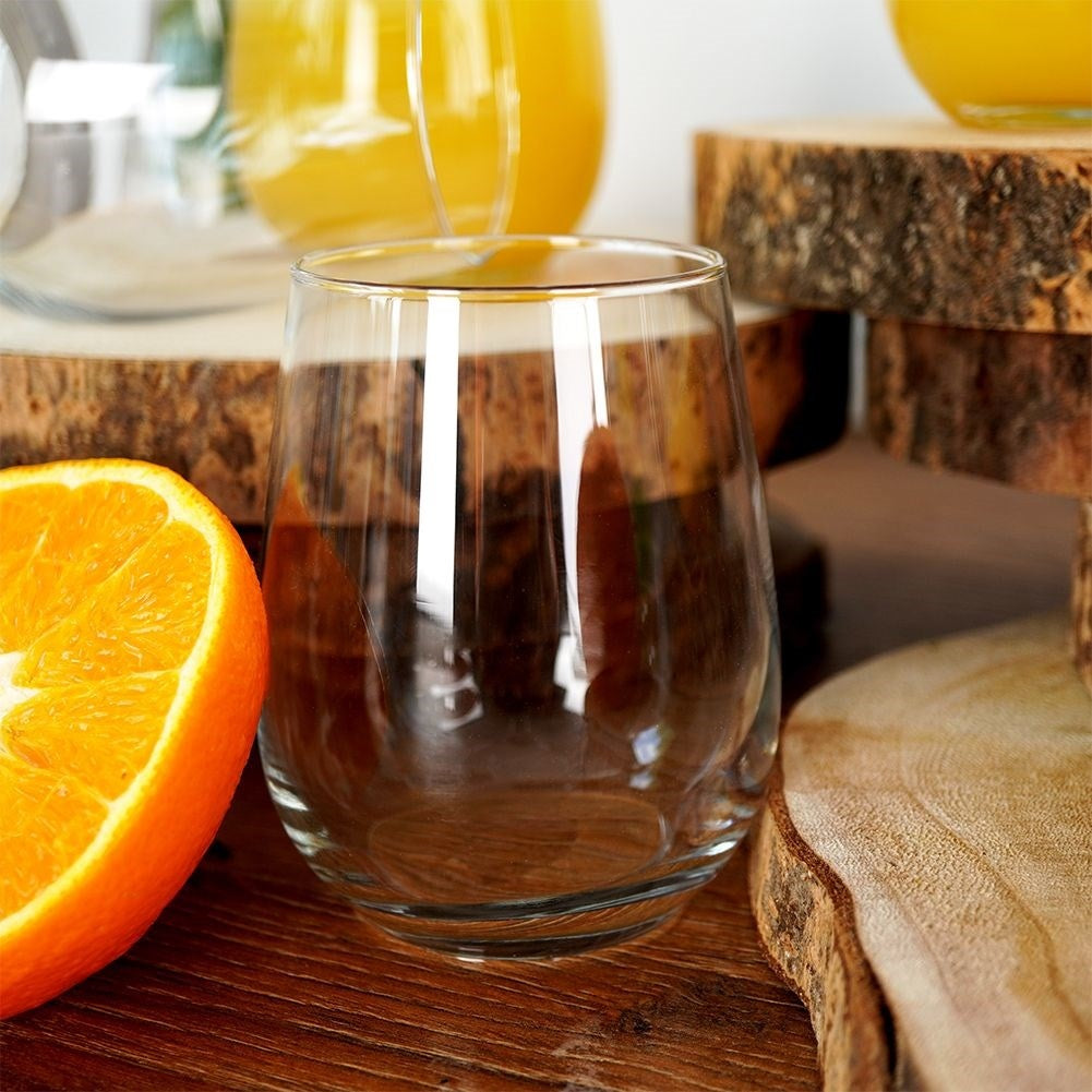 Unique glasses for all drinks - set of 6 in high quality glass