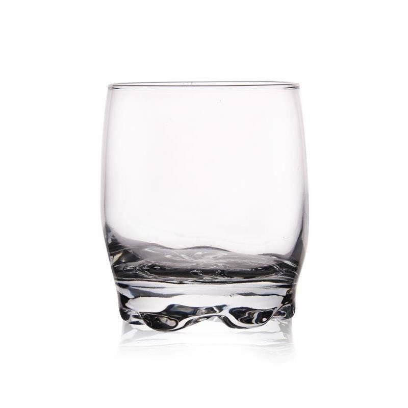 Unique glasses for water, lemonade, drinks and juice