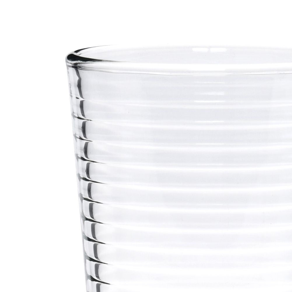 Unique glasses for water, lemonade, drinks and juice.