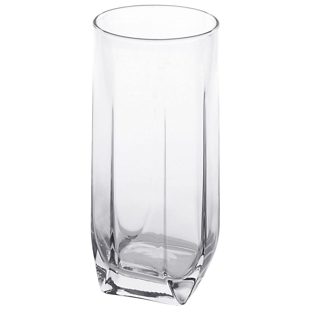Unique glasses for water, lemonade, drinks and juice