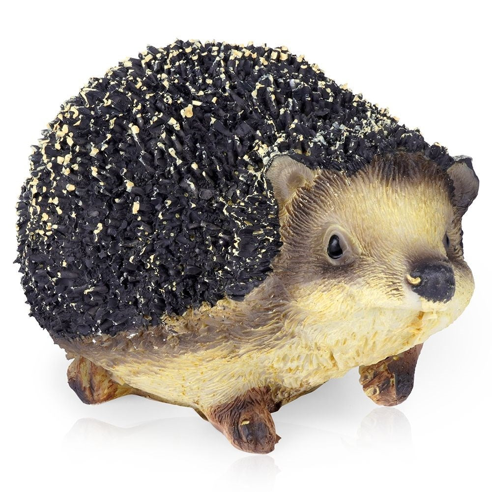 Unique hedgehog figure for garden, terrace or balcony