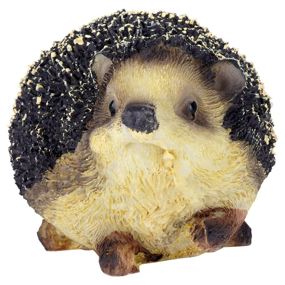 Unique hedgehog figure for garden, terrace or balcony