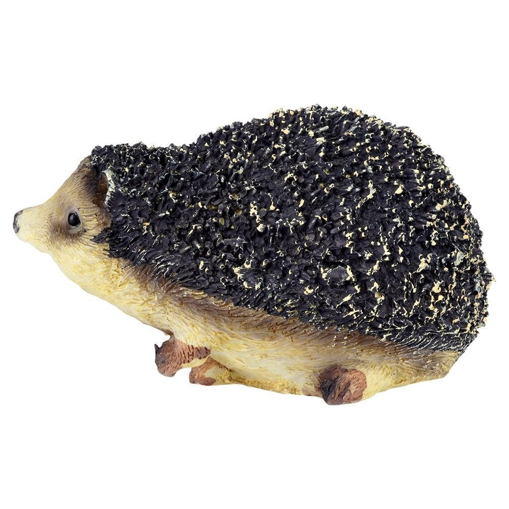 Unique hedgehog figure for garden, terrace or balcony