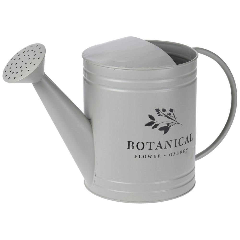 Unique metal watering can for decorative garden and terrace