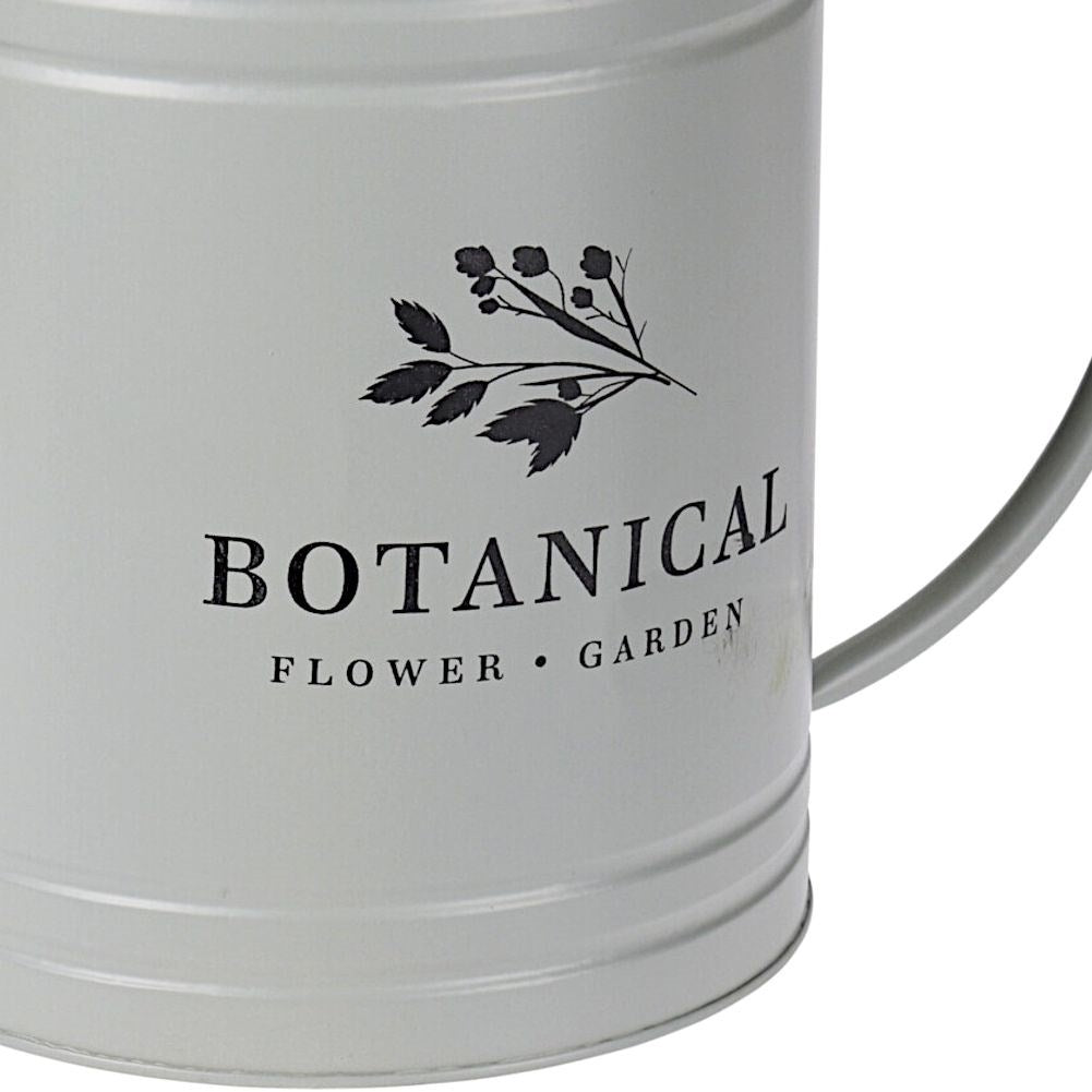 Unique metal watering can for decorative garden and terrace