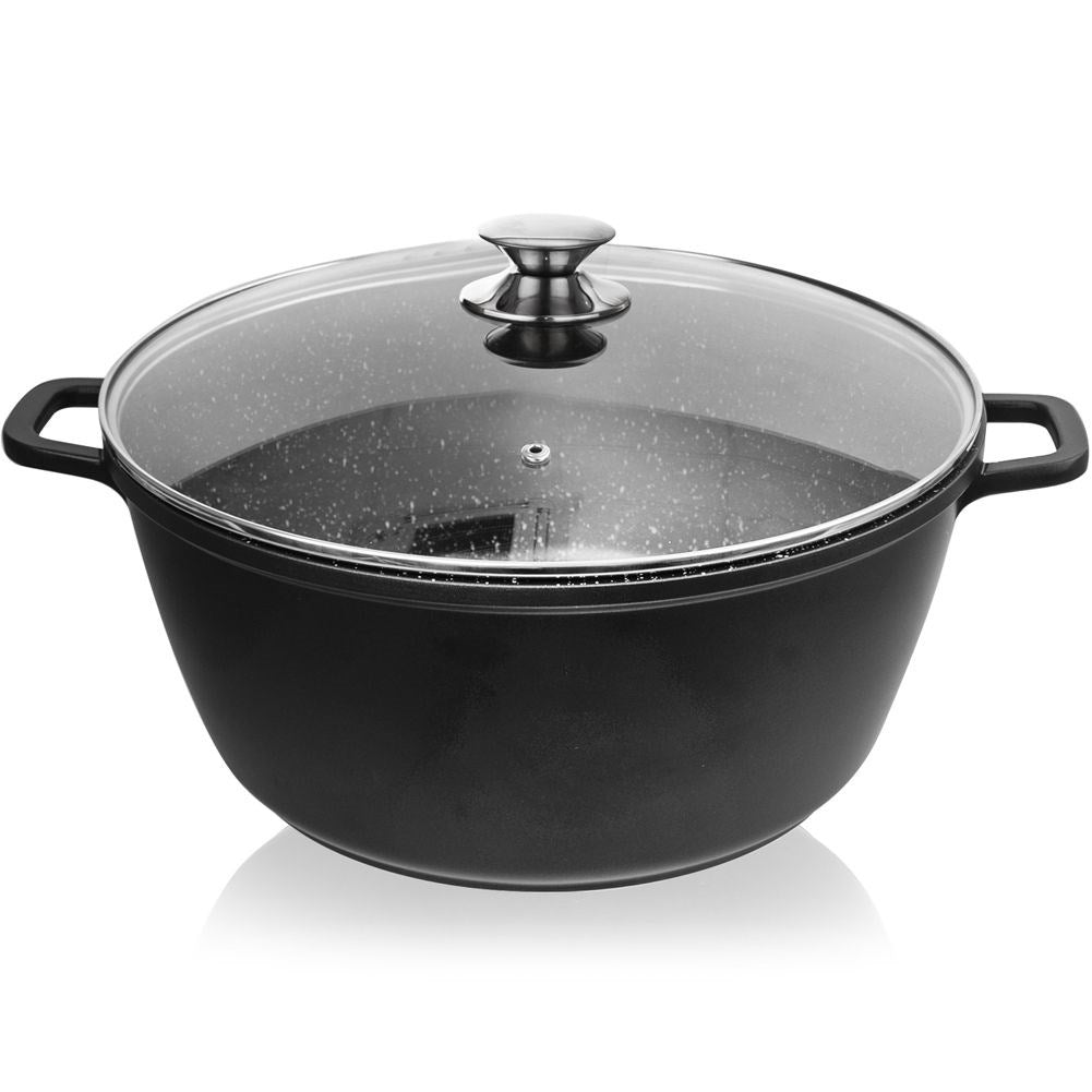 Unique pot with non-stick coating, oven safe and dishwasher safe