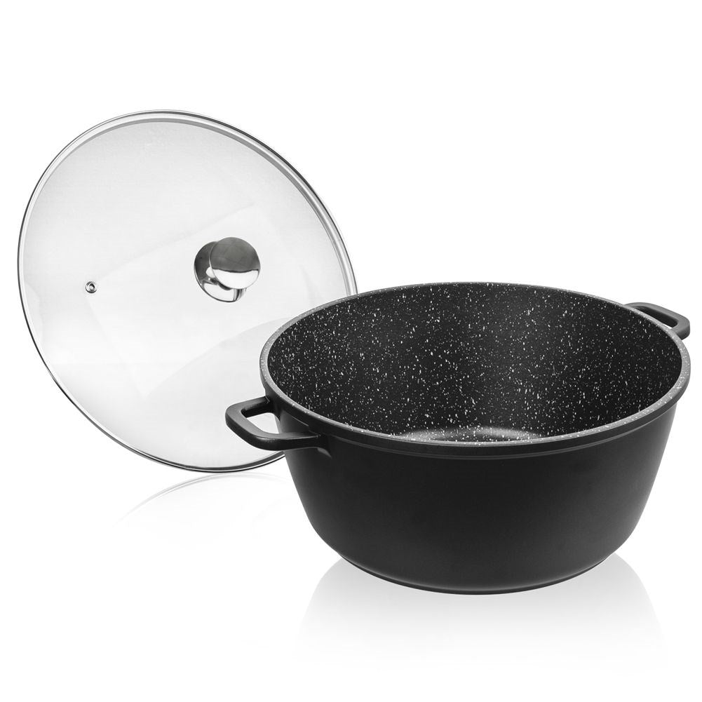Unique pot with non-stick coating, oven safe and dishwasher safe