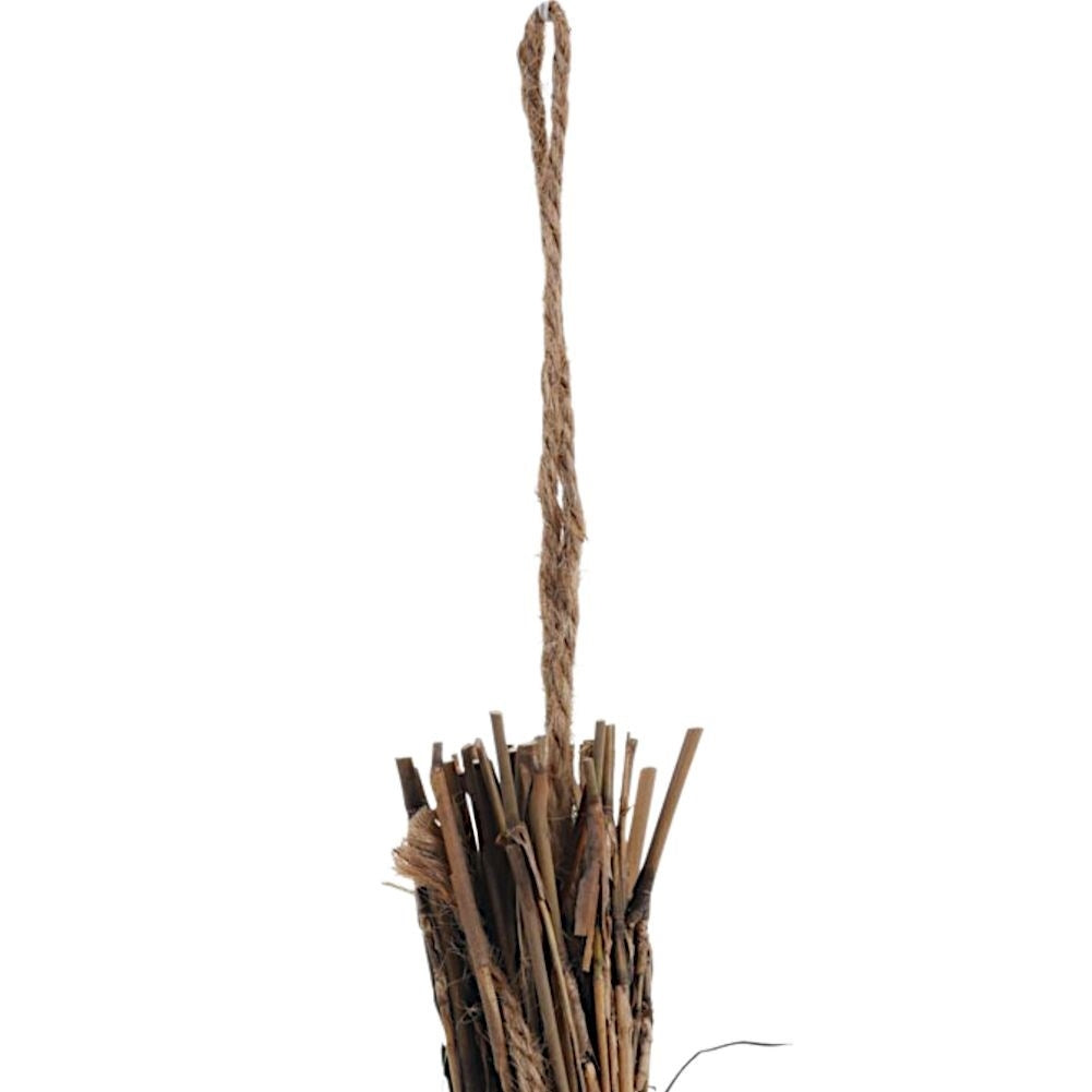 Unique straw birdhouse - perfect for garden and balcony