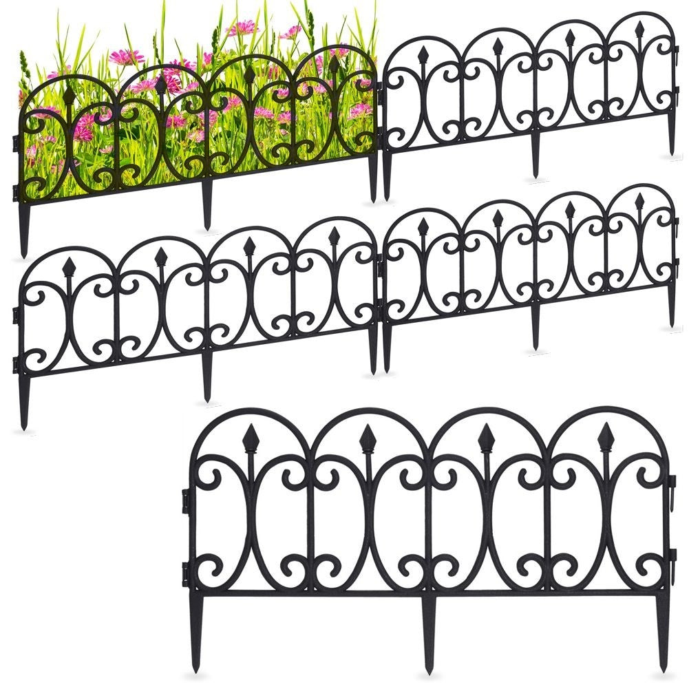 Unique weatherproof garden fence for your garden