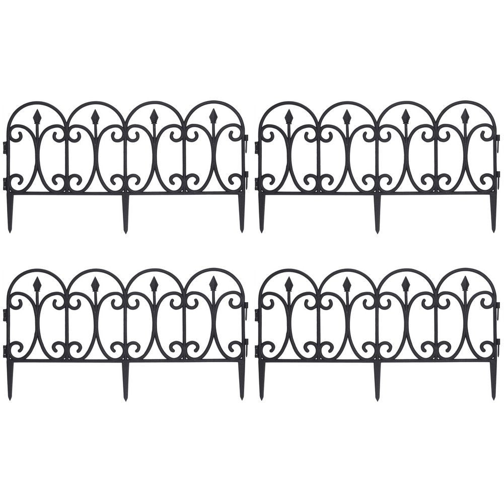 Unique weatherproof garden fence for your garden