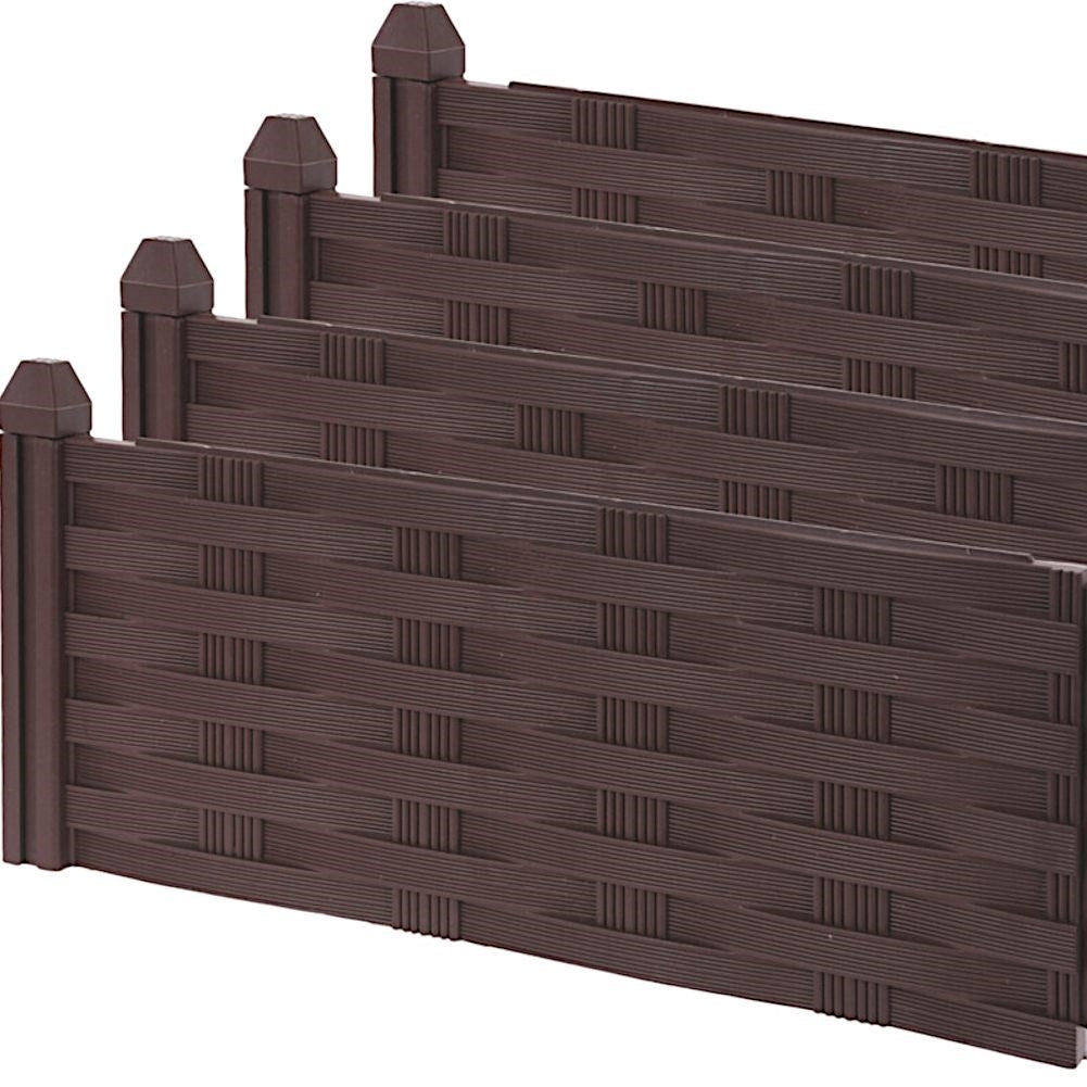 Unique weatherproof garden fence for your plants