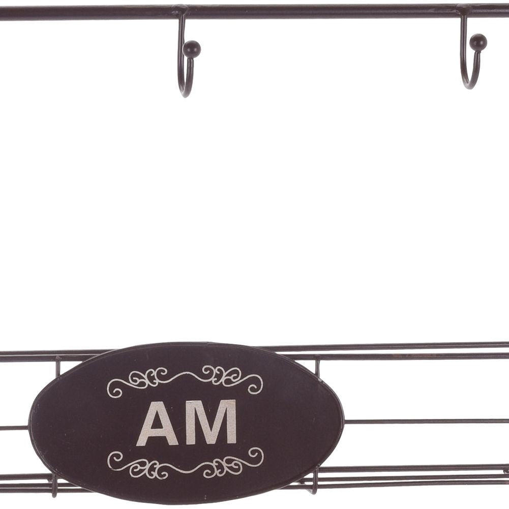 Unique wine rack in industrial LOFT style
