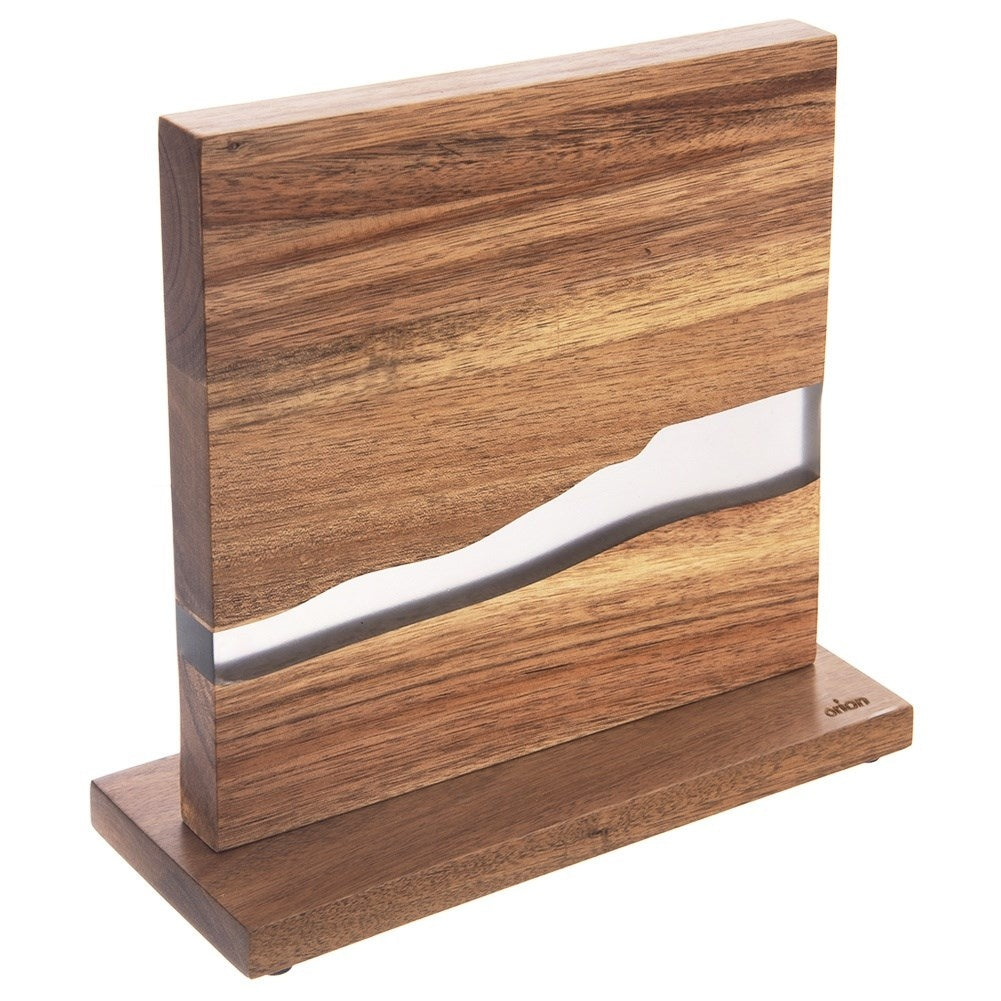 Universal Magnetic Knife Rack in Acacia Wood